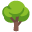 Tree and park icon